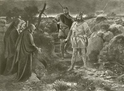 Macbeth, Act I, Scene III by Felix Octavius Carr Darley